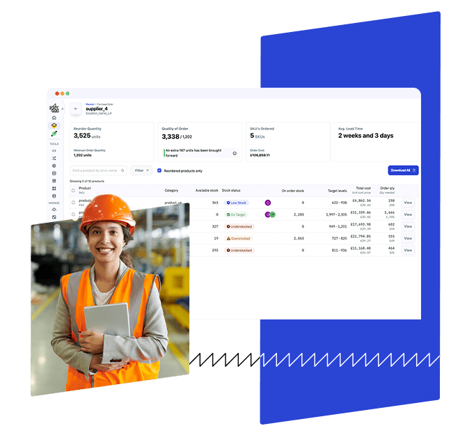 Inventory AI's Reorder module